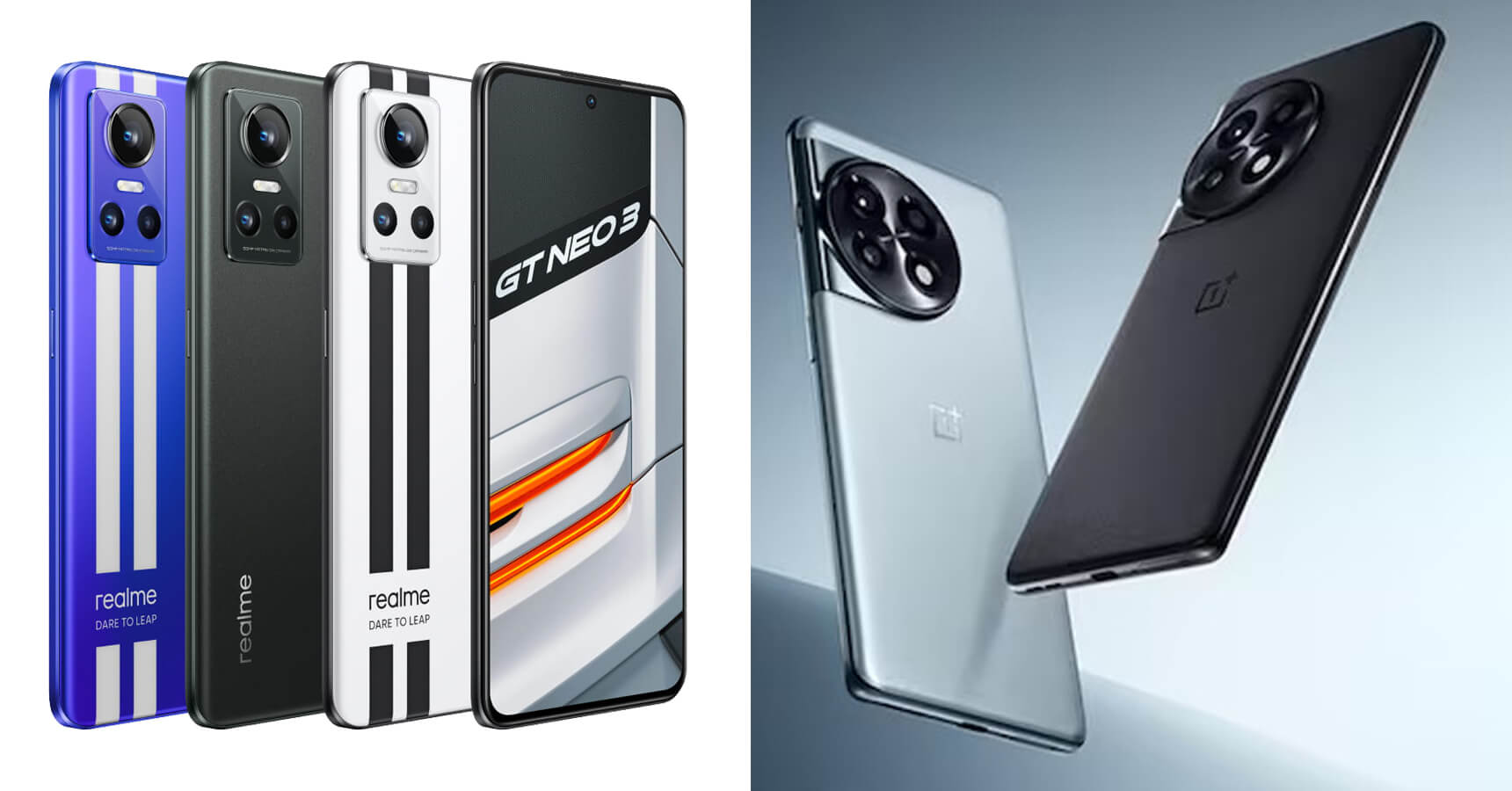 OnePlus 11R vs Realme GT Neo 3 compared