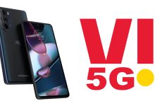 Vi 5G support Motorola Smartphones First