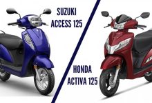 2023 Honda Activa 125 vs Suzuki Access 125 Comparison