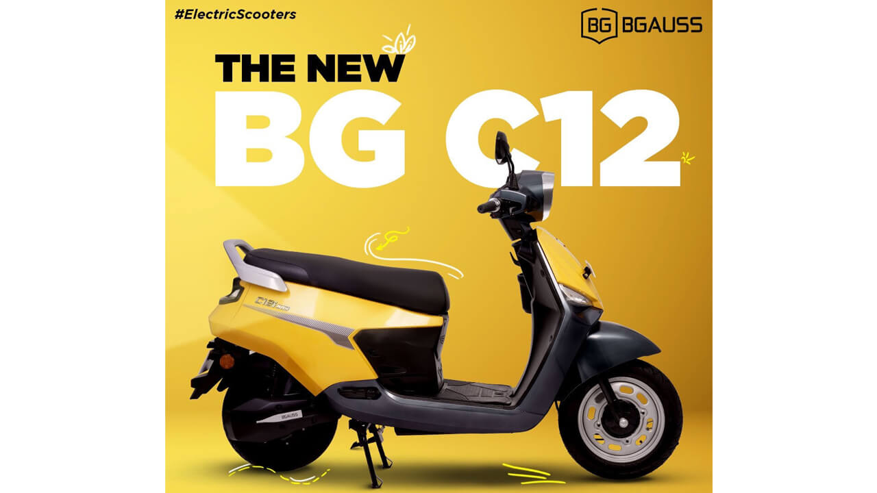 BGauss C12 E-Scooter launched India