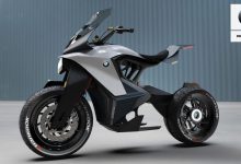 BMW Electric Motorcycle patent leaked