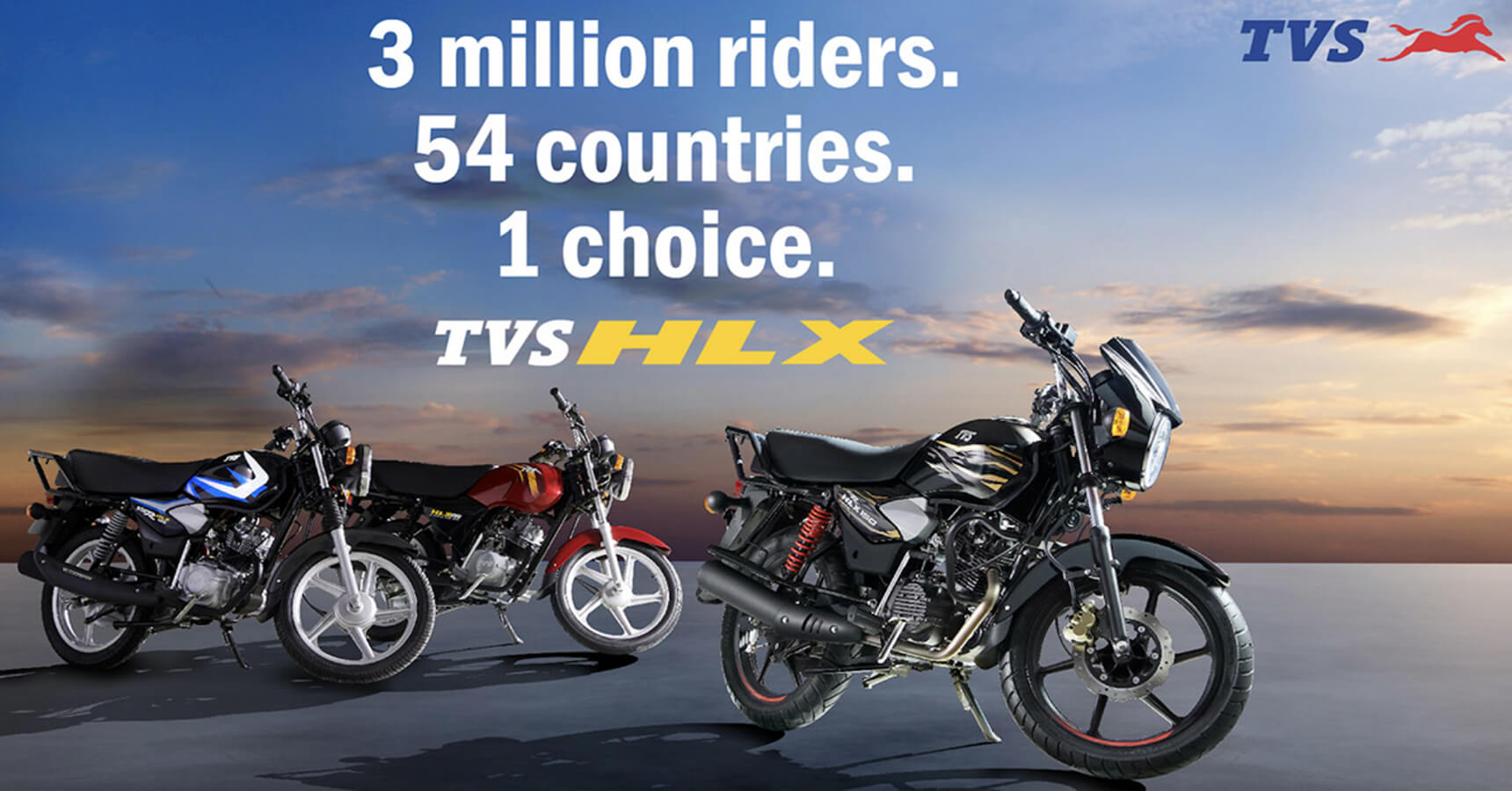 TVS HLX series achieves 3 million sales milestone