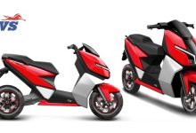 TVS launch new E-Scooter design patent filed