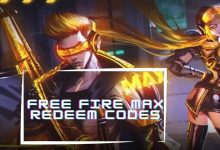 Garena Free Fire Max Redeem Code Today