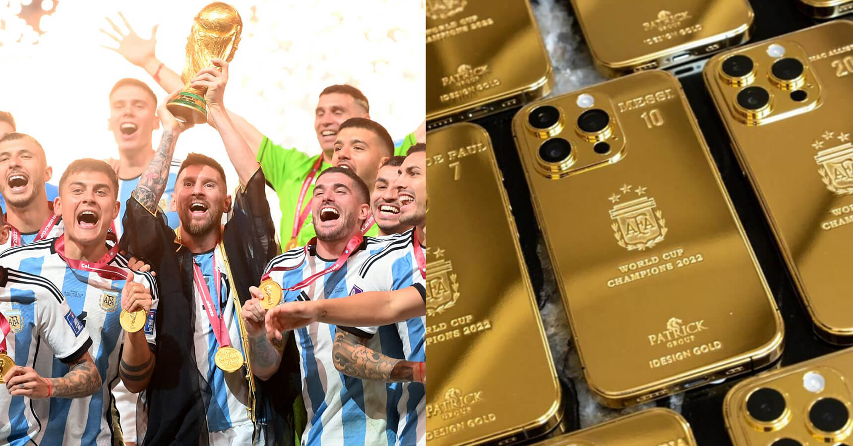 Lionel Messi Orders 35 Gold iPhones
