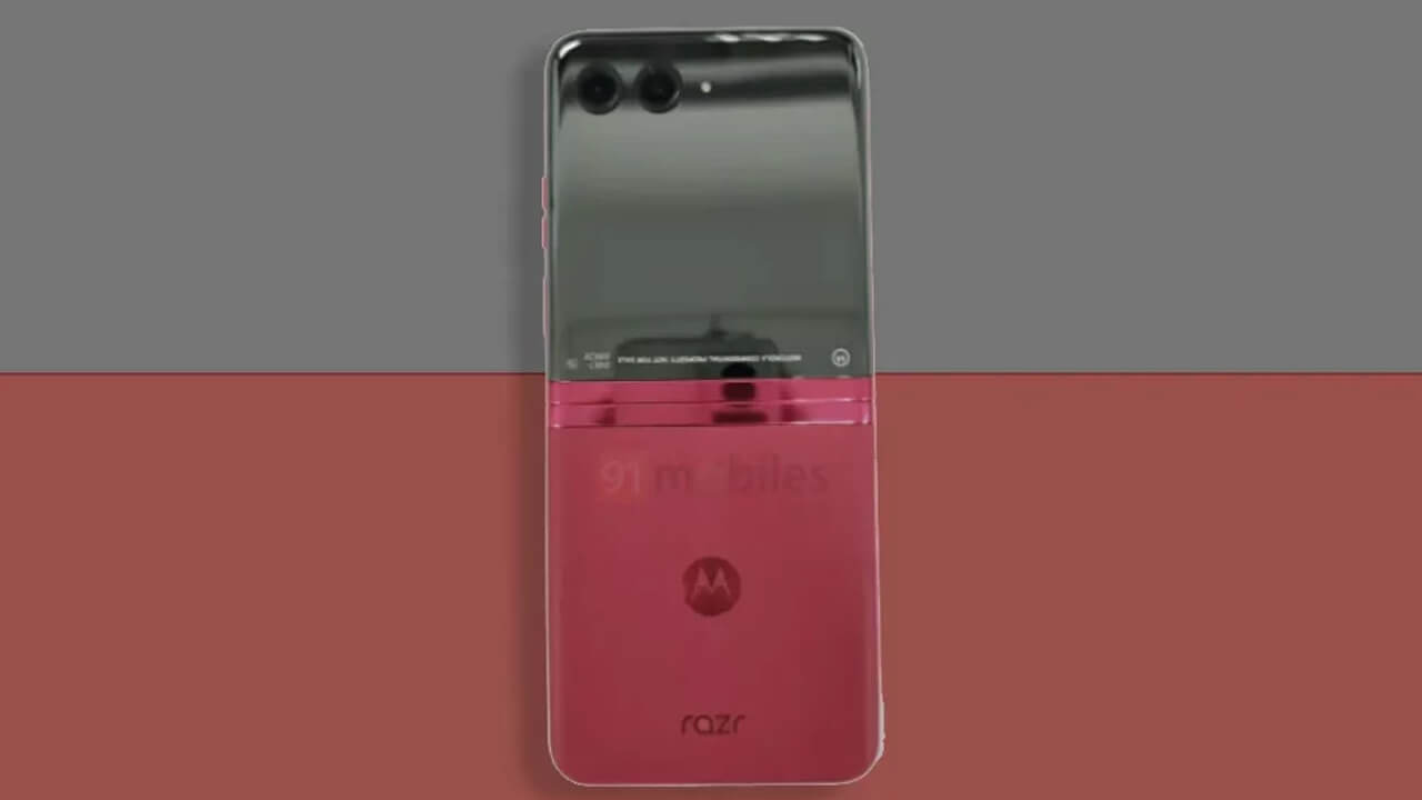 Motorola Razr 2023 Live Image Reveal