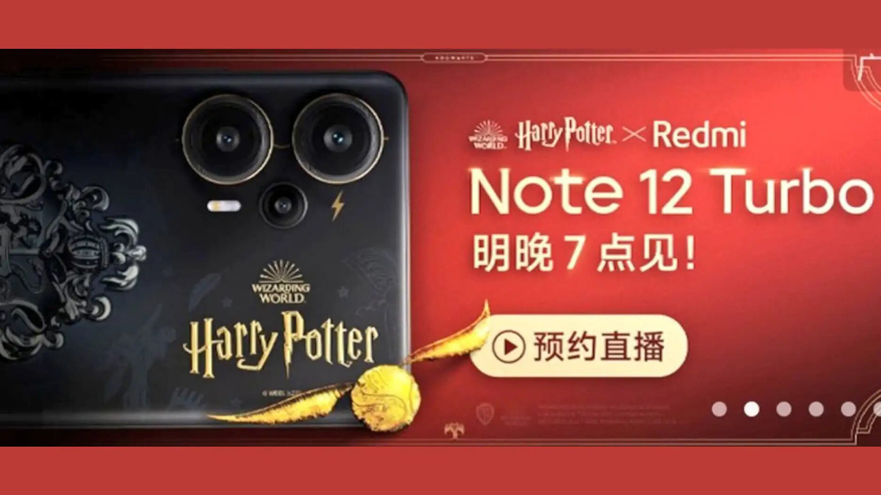 হ্যারি পটার ফ্যানদের জন্য সুখবর, নজরকাড়া লুক সহ আজ লঞ্চ হচ্ছে Redmi Note 12 Turbo Harry Potter Edition