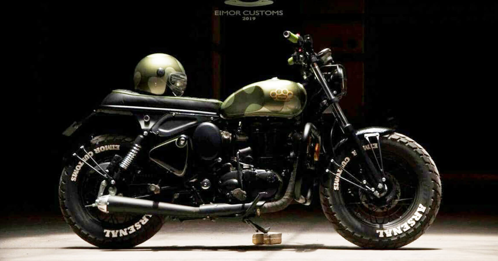 Modified Royal Enfield Classic 500