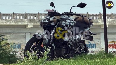 Hero upcoming 125cc Motorcycle spied
