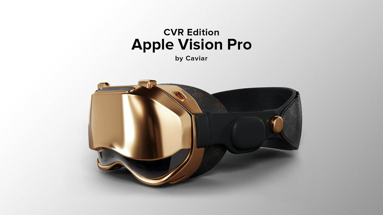 Apple Vision Pro CVR Gold Plated Launched