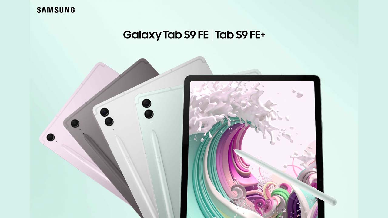Samsung Galaxy Tab S9 FE & Galaxy Tab S9 FE Plus Launched