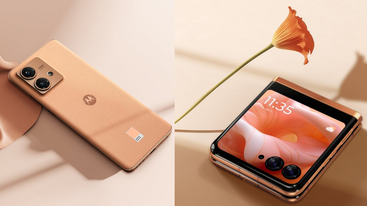 Motorola Edge 40 Neo Pantone Peach Fuzz Colour Launched