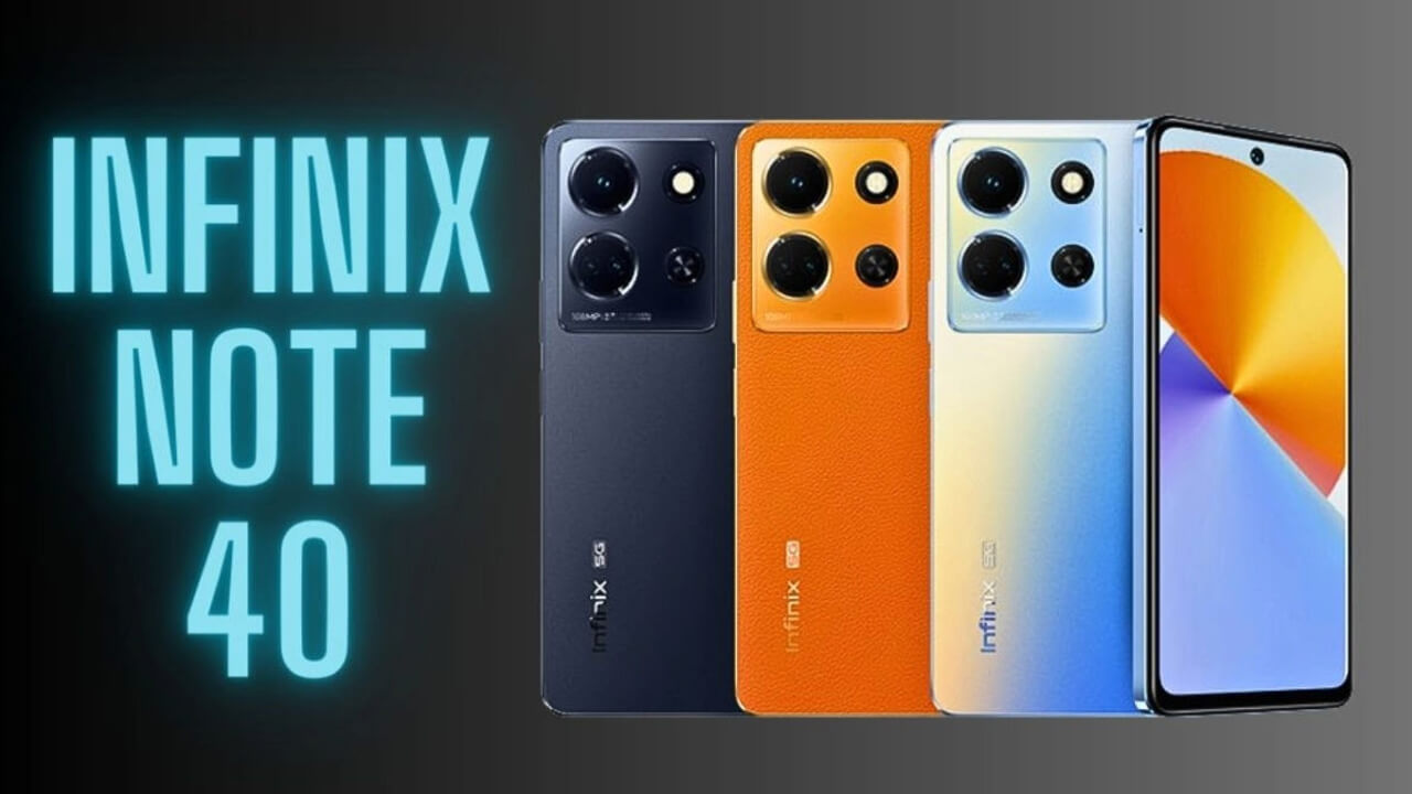 Infinix note 40 note 40 pro may feature 5000mah battery 45w 70w charging