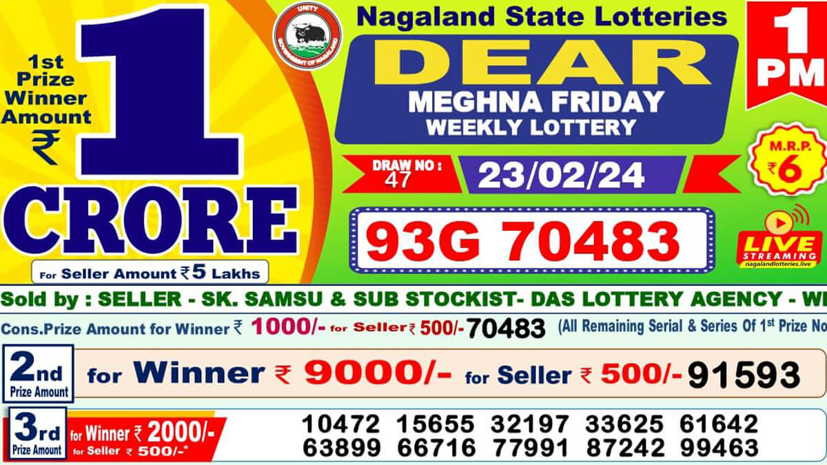 Dear Lottery Sambad Result Today 23.02.2024 1pm 6pm 8pm: ডিয়ার লটারি সংবাদ ২৩ ফেব্রুয়ারি এর রেজাল্ট