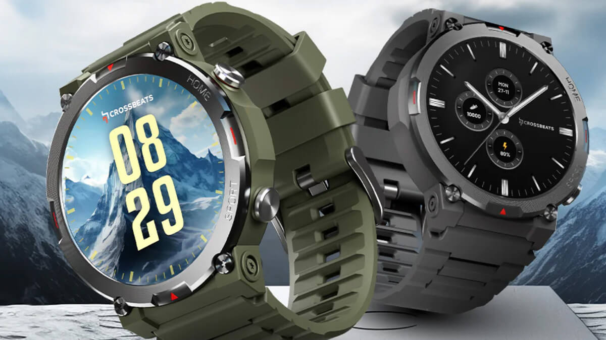Crossbeats everest smartwatch launched in india with amoled display price specifications