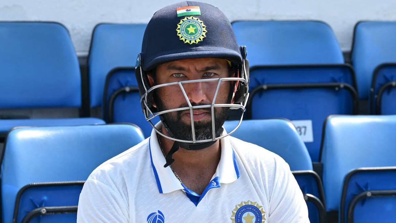 Cheteswar Pujara has scored 129 runs against Middlesex and completes 65th first class century