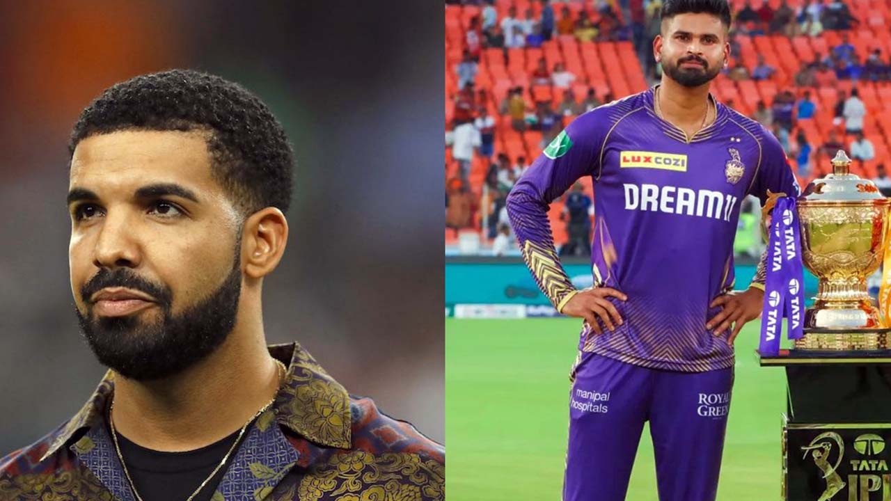 Drake popular singer is going betting crores of rupees by supporting Kolkata Knight Riders in IPL 2024 final