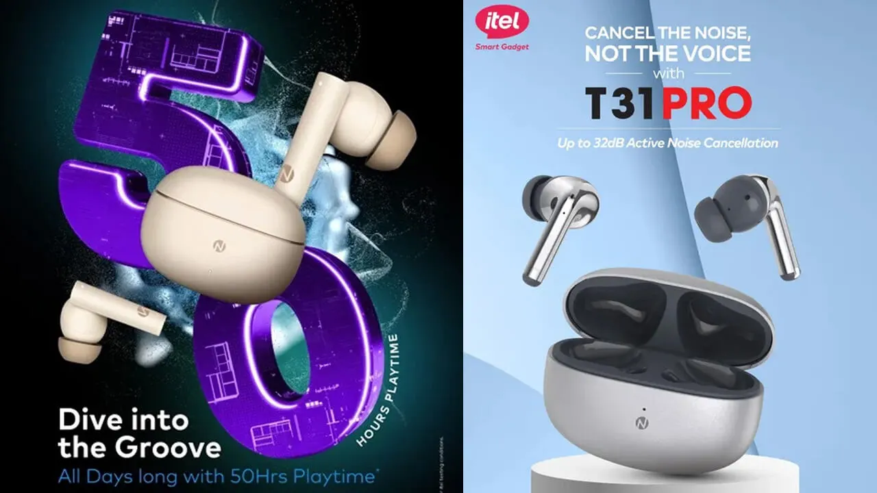 Itel t31 pro buds ace 2 true wireless earbuds launched in india price starts rs 1199