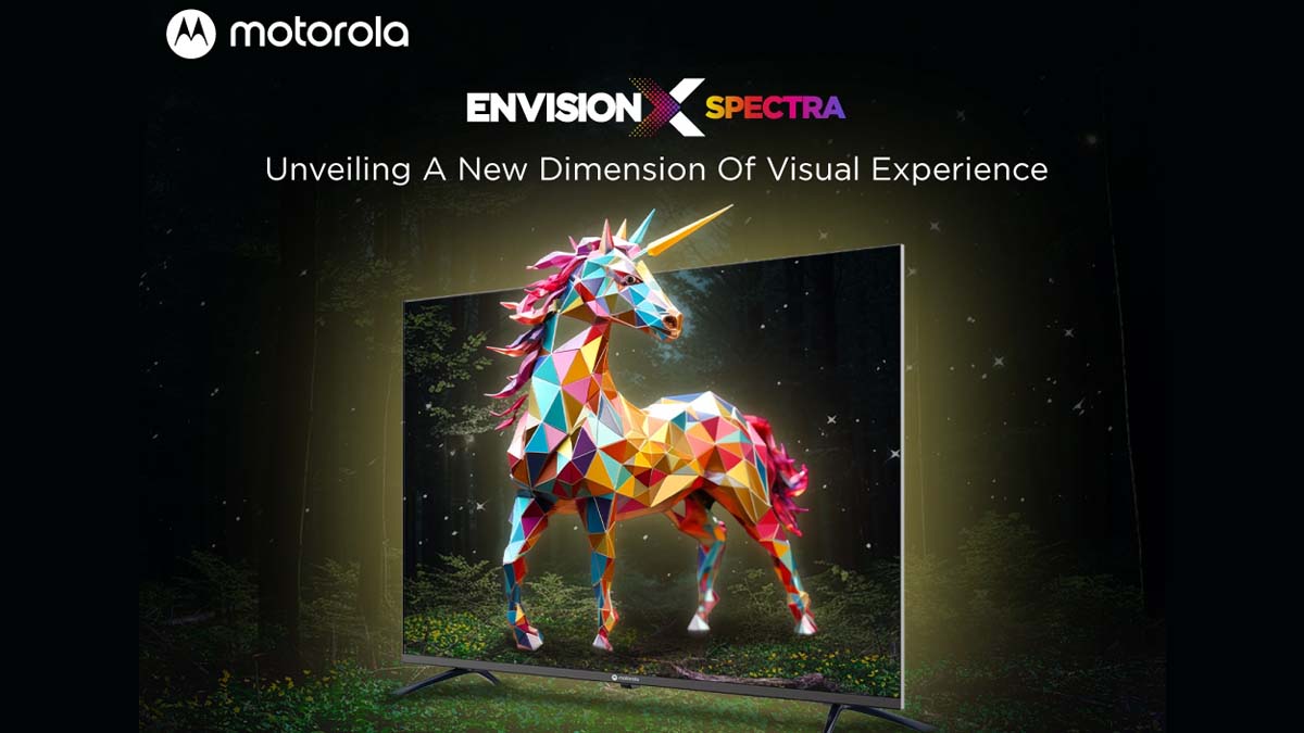 Motorola EnvisionX Spectra Mini LED TV launched India