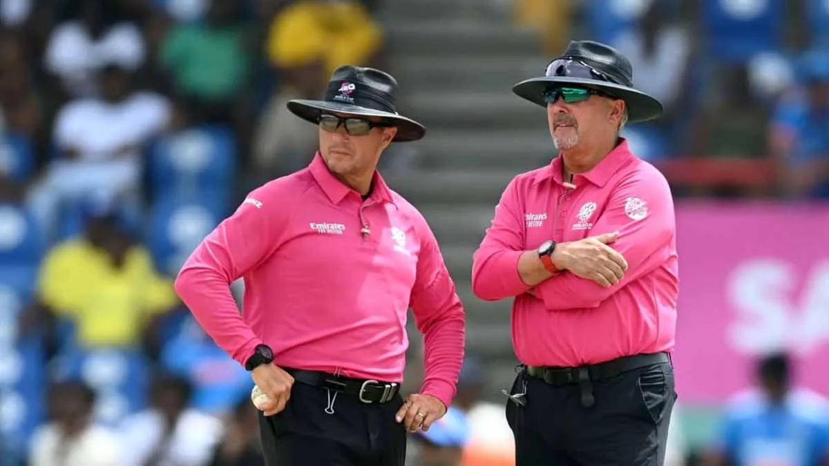 Chris Gaffaney and Rod Tucker umpires for India vs England semifinal in T20 World Cup 2024 not Richard Kettleborough
