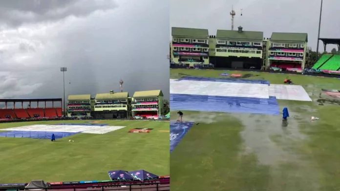 India vs England second Semi final t20 world cup 2024 rain interrupt in Guyana and some news from there