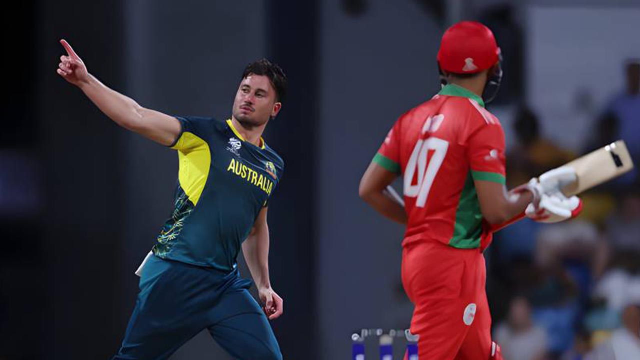 Australia started their journey with win by 39 runs against Oman in T20 World Cup 2024