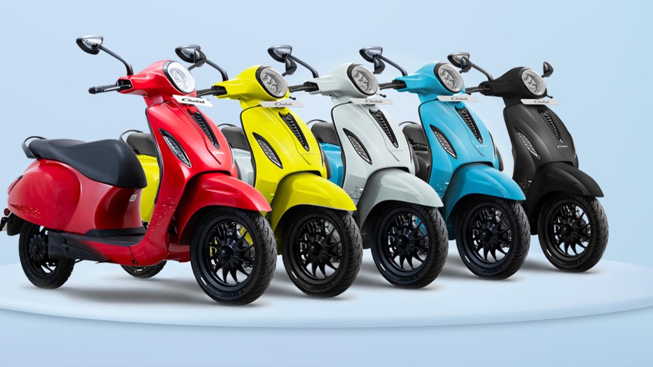Bajaj Chetak 2901 Electric Scooter Launched in India at rs 95998 Check Range Speed Features