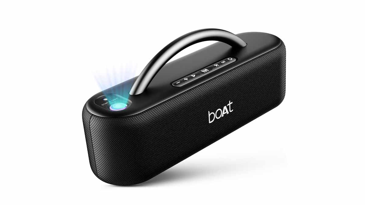 boAt Stone Lumos projector Bluetooth speaker launched in india price rs 6999 features