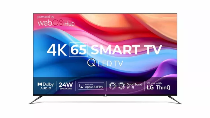 daiwa 4k qled tv launched with 43 to 65 inch size price starts from 22499 rs