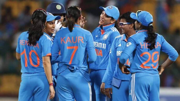 India Women beat South Africa women by 143 runs big margin and lead the odi series by 1-0