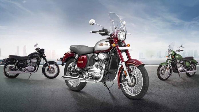 jawa yezdi motorcycles launches new jawa 350 range at rs 1 99 lakh