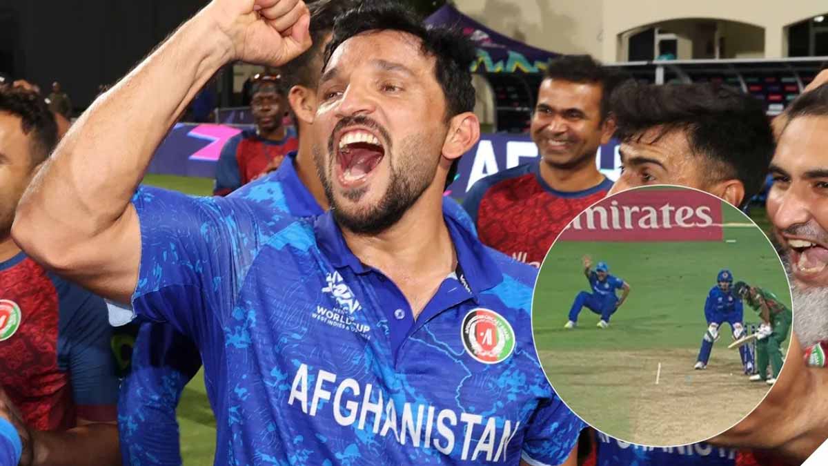 Mitchell Marsh almost in tears laughing when Afghanistan star Gulbadin Naib fell during match vs Bangladesh T20 World Cup 2024