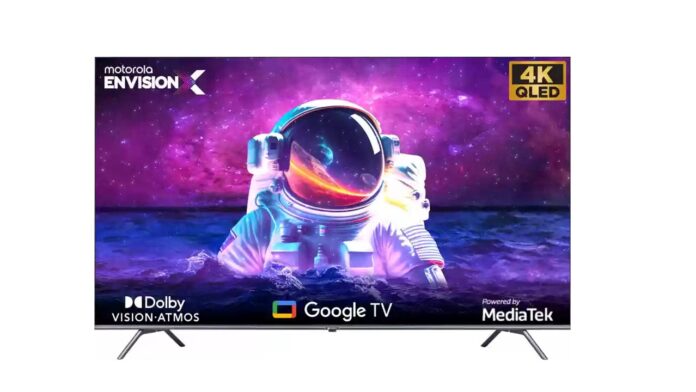Motorola EnvisionX 55 inch 4k Smart TV Available Under 30000 rs Now MRP More Than 1 Lakh