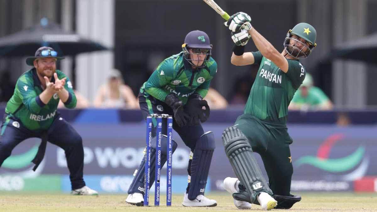 Pakistan beat Ireland by 3 wickets on their last group match in Icc t20 world cup 2024