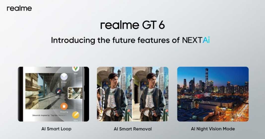 Realme GT 6 AI features