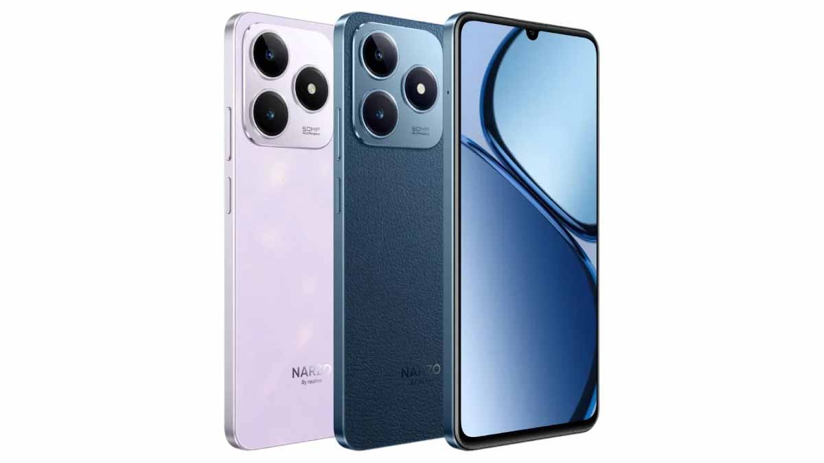 Realme Narzo n63 launched in india with 90hz display and 50 megapixel camera price
