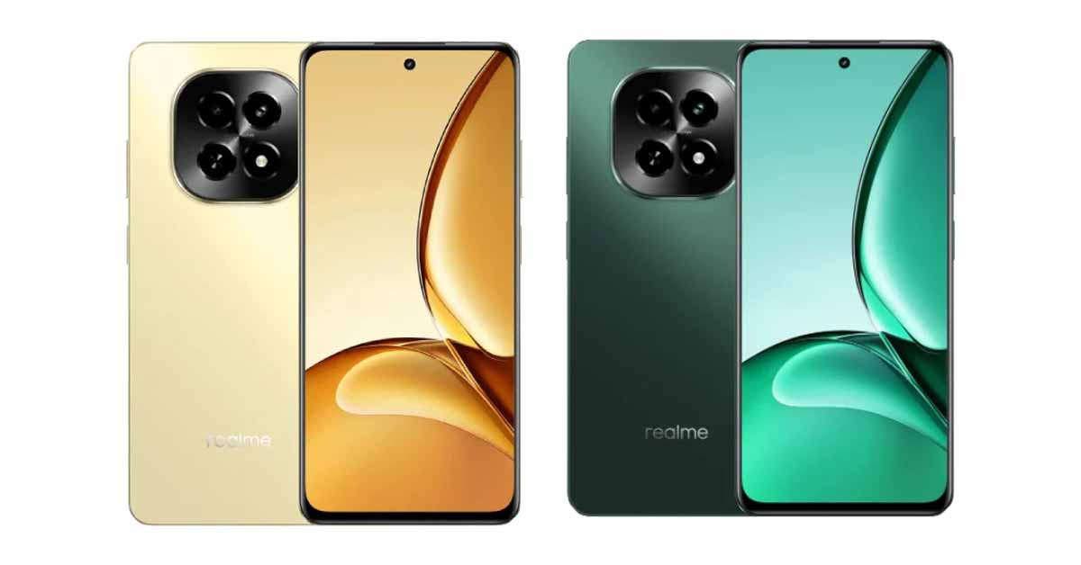 Realme v60 and v60s launched with 32mp rear camera and mediatek dimensity 6300 chipset