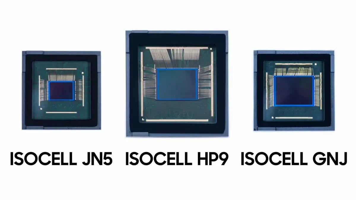 samsung 50mp isocell gnj jn5 200mp isocell hp9 camera sensors launched