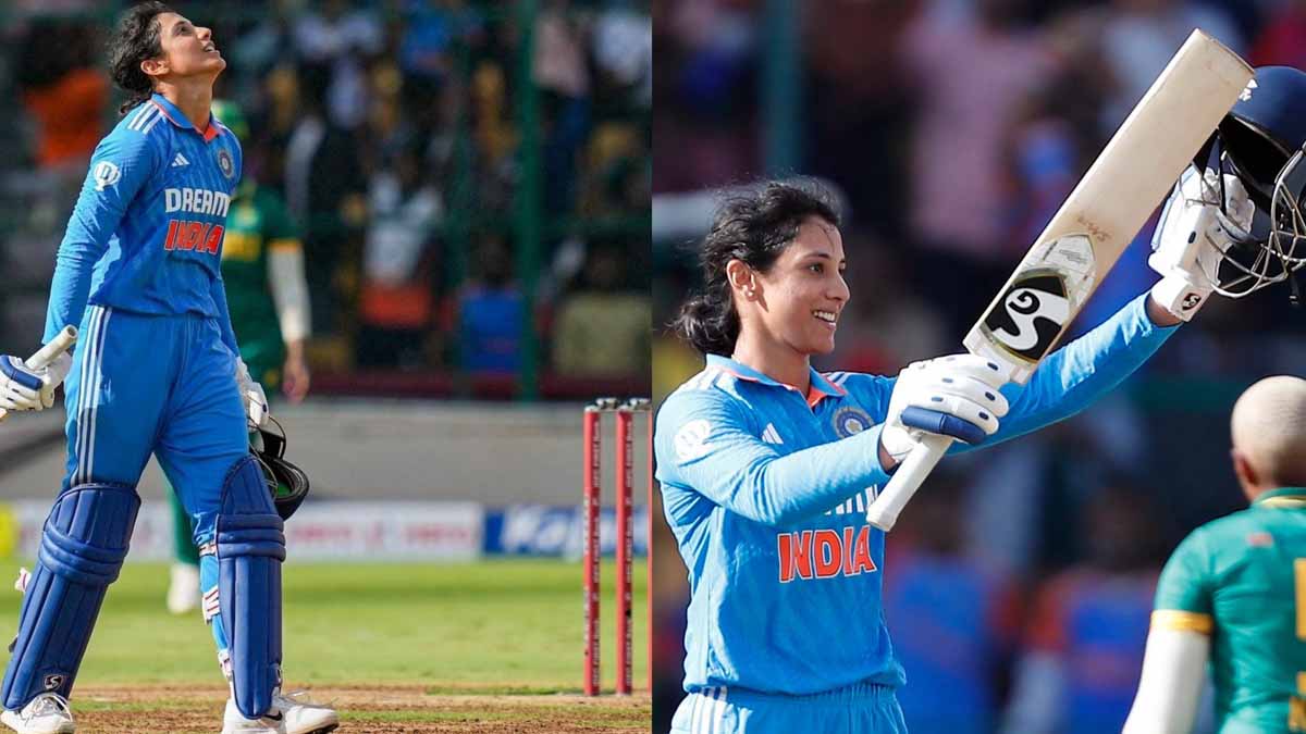 Smriti Mandhana Equals Mithali Raj For Most Hundred By An Indian In ODI By Scoring Century Vs South Africa Today