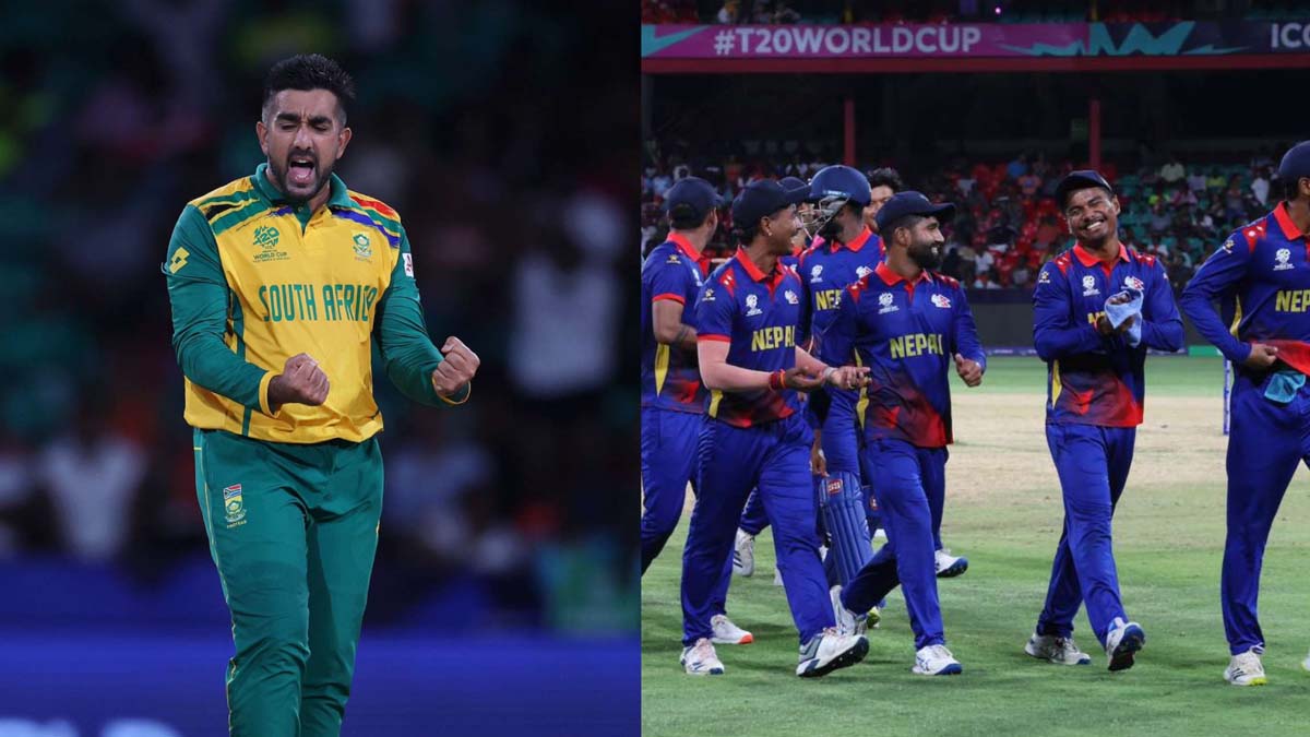 South Africa Beat Nepal by Just one Run in a Thrilling Match in T20 World Cup 2024 Tabraiz Shamsi