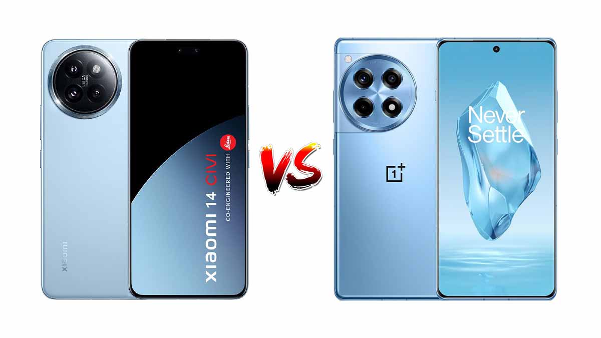 Xiaomi 14 Civi Vs OnePlus 12R Smartphone Compared Which One Best For You
