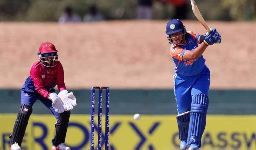 Harmanpreet Kaur And Richa Ghosh Blistering Batting Helped India Set A Huge Target Against Uae In The Women Asia Cup