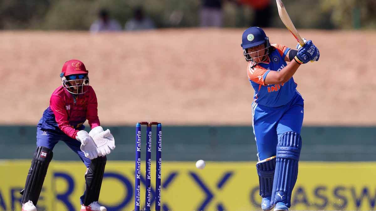 Harmanpreet Kaur And Richa Ghosh Blistering Batting Helped India Set A Huge Target Against Uae In The Women Asia Cup