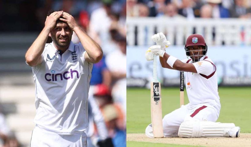Kavem Hodge Funny Reply To Mark Wood 156 Kmph Bowling On England Vs West Indies 2Nd Test