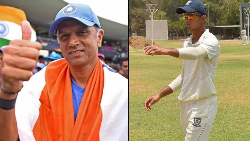 Rahul Dravid Son Samit Dravid Set To Play Maharaja Trophy His Auction Price Was 50000 Rupees