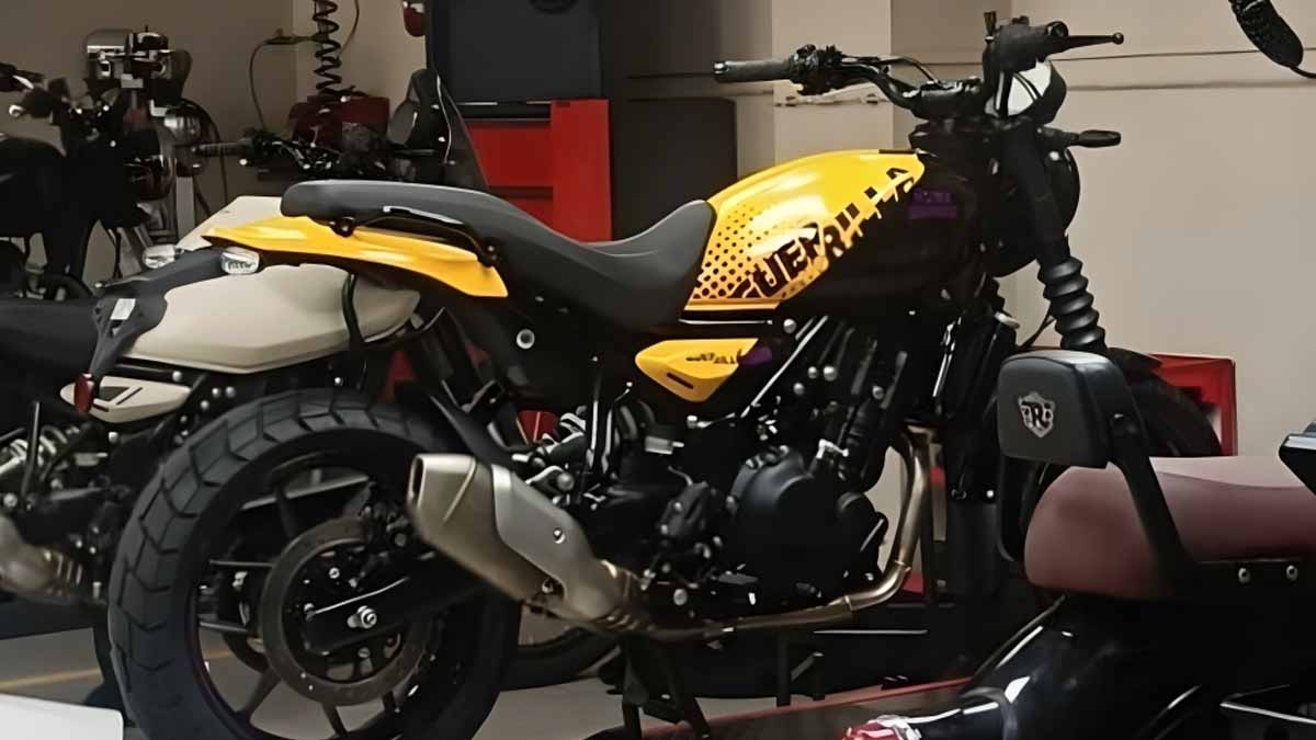 Royal Enfield Guerrilla 450 New Images Leaked Price Expectations