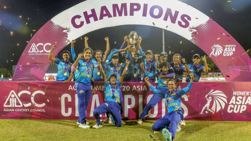 Srilanka Women Beat India Women And Won The Women Asia Cup 2024 Title