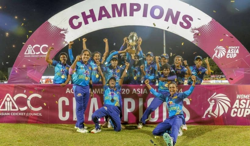 Srilanka Women Beat India Women And Won The Women Asia Cup 2024 Title