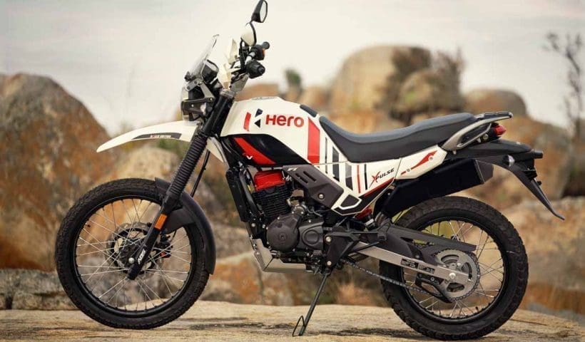 Upcoming Hero Xpulse 210 Spied Testing Again In India