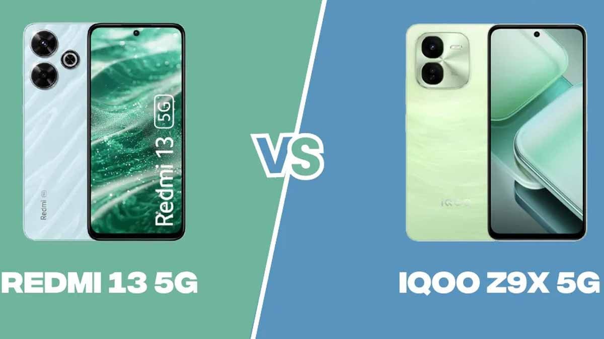 Redmi 13 5G Vs Iqoo Z9X 5G Which Smartphones Best 5G Mobile Phone Under 15000 Rupees